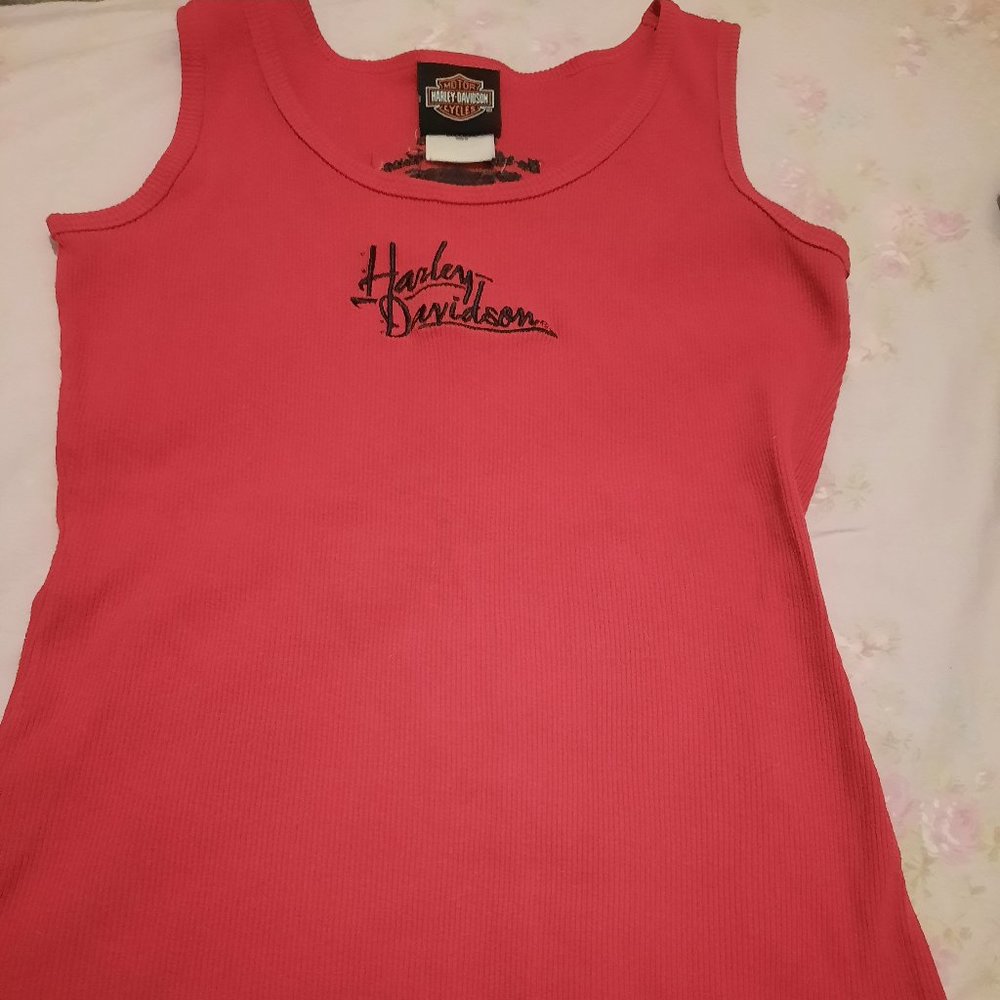Womens Harley Davidson tank top medium